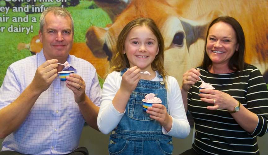 Winner of The Channel Islands Co-operative Society’s ice cream competition is chosen