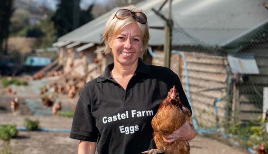 Castel Farm eggs: Meet the producer