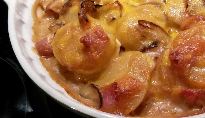 Egg Bacon & Potato Bake