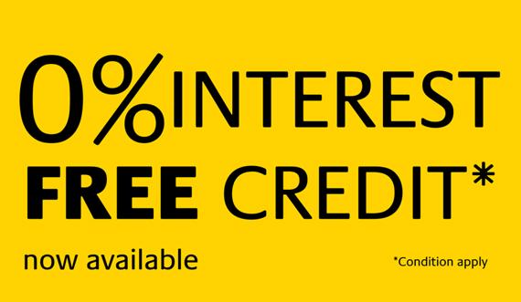 Interest Free Credit