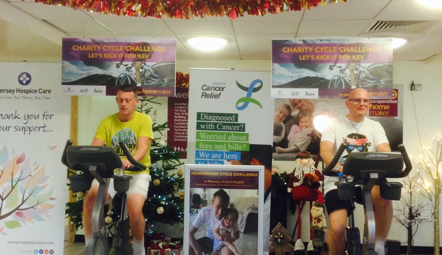 Cyclists raise nearly £3,000 for charity in memory of colleague