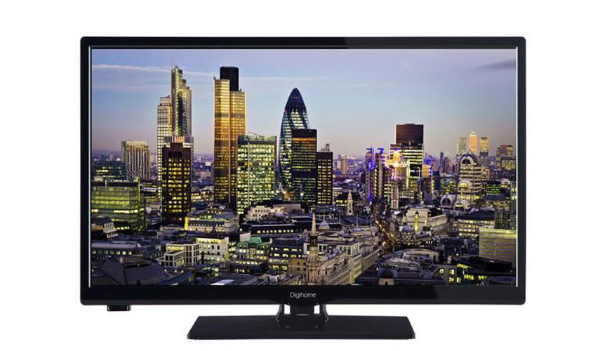 Digihome 24" 24273DVDT2HD Black