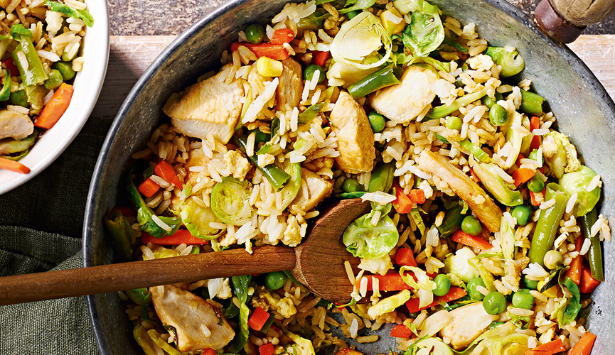 Chicken fried rice
