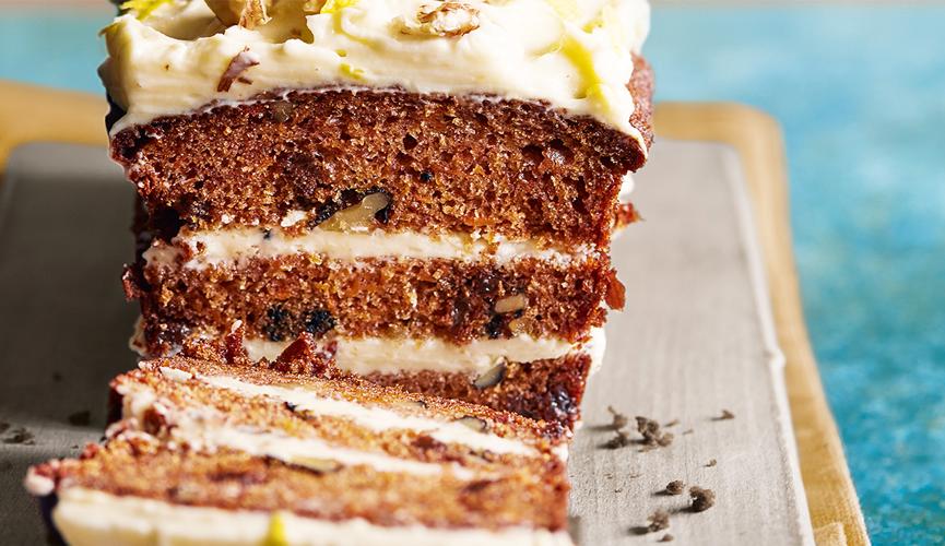 Layered carrot cake