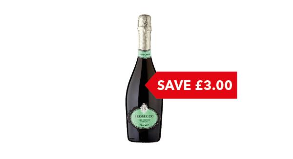 SAVE £3 | Foscaro Prosecco 75cl