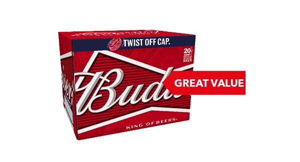GREAT VALUE | Budweiser 20 x 300ml