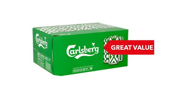 GREAT VALUE | Carlsberg/ Carling Lager 20 x 440ml