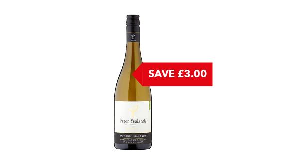 SAVE £3 | Peter Yealands New Zealand Sauvignon Blanc 75cl