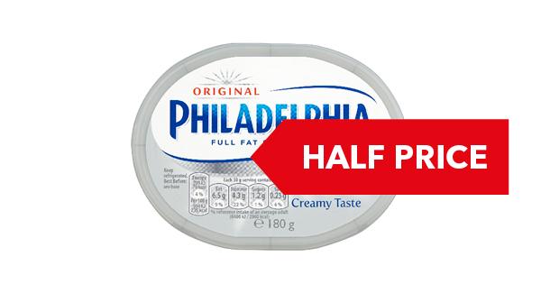 HALF PRICE | Philadelphia Cheese 170g/180g