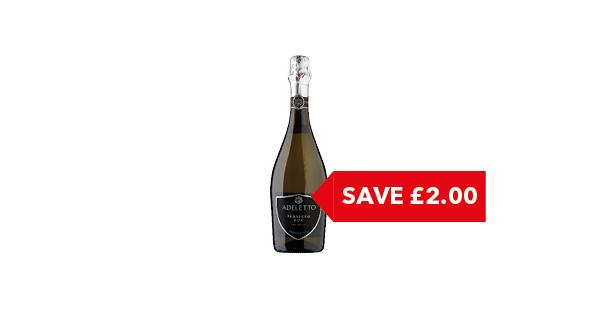 SAVE £2 | Adeletto Prosecco 75cl