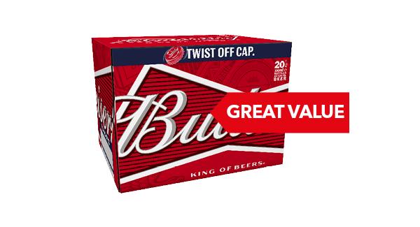 GREAT VALUE | Budweiser 20 x 300ml
