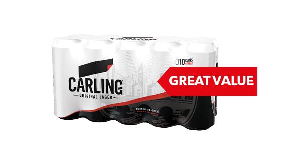 GREAT VALUE|Carlsberg/Carling/Foster's/John Smith's/Guinness