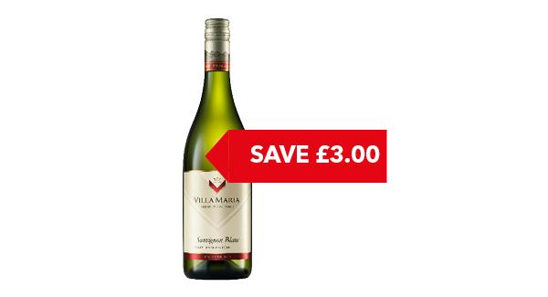 SAVE £3 | Villa Maria New Zealand Sauvignon Blanc 75cl