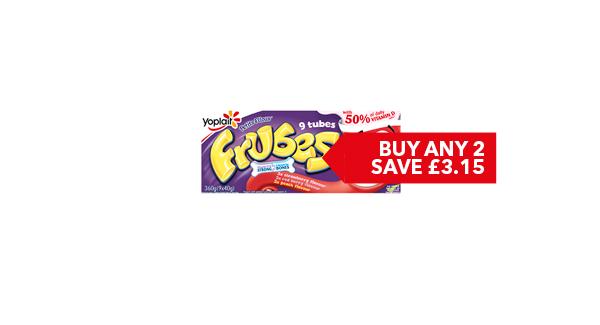 BUY ANY 2 FOR £3.15 | Yoplaït Petits Filous / Frubes