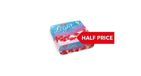 HALF PRICE | Müllerlight Yogurts