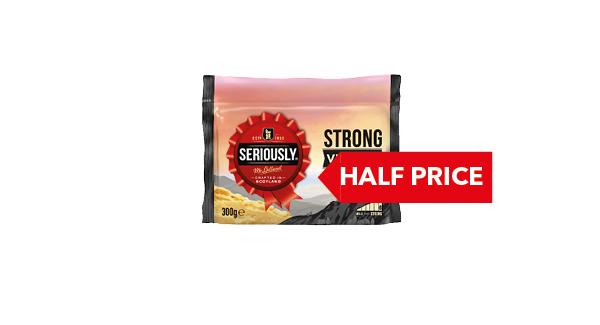 HALF PRICE | Seriously Strong Cheddar 300g/350g