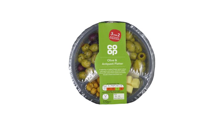 Olive and Antipasti Platter