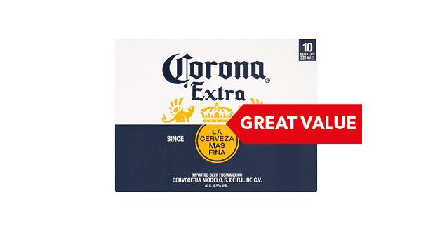 GREAT VALUE | Corona Extra 10 x 330ml
