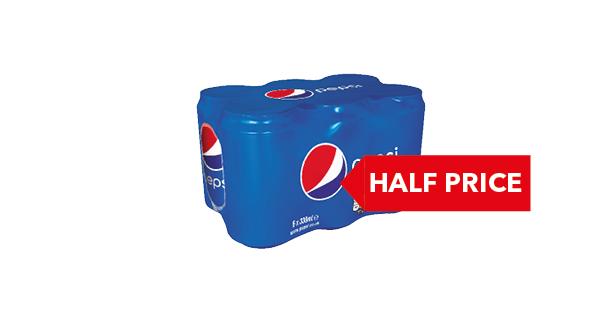 HALF PRICE | Pepsi 6 x 330ml