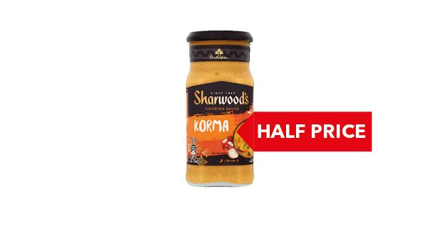 HALF PRICE | Sharwood's Indian Cooking Sauces 420g