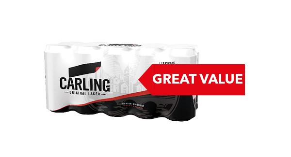 GREAT VALUE | Carling /Foster's/Carlsberg /John Smith's