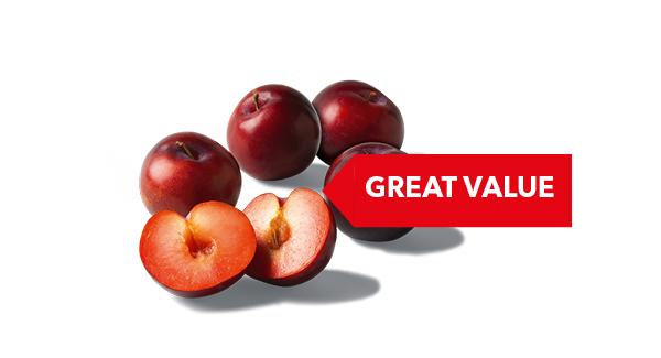 GREAT VALUE | Co-op Plums Per Punnet