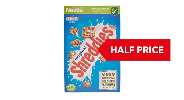 HALF PRICE | Nestlé Shreddies 415g