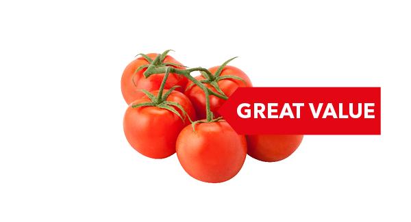 GREAT VALUE | Locally Grown Vine Tomatoes