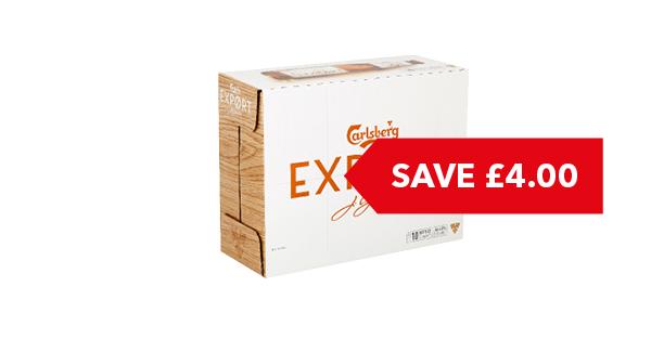 SAVE £4 |Carlsberg Export 10 x 330ml
