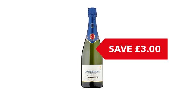 SAVE £3 | Codorniu Gran Cremant Vintage Brut Cava 75cl