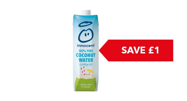 SAVE £1 | Innocent Coconut Water 1 Litre