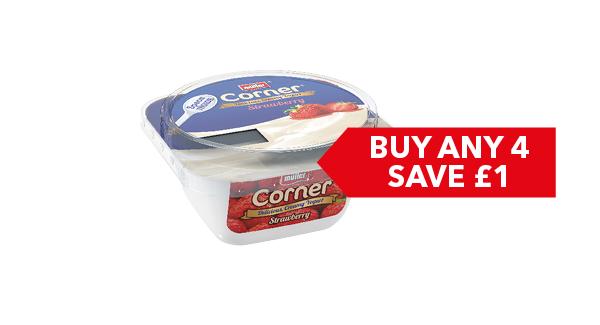 BUY ANY 4 SAVE £1| Müller Fruit/ Crunch/ Light/ Corner/ Rice