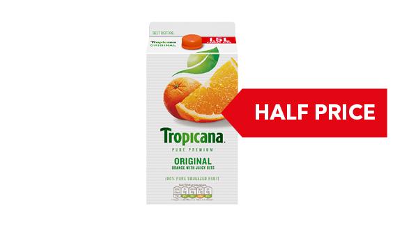 Tropicana Pure Premium Orange 1.5 Litre