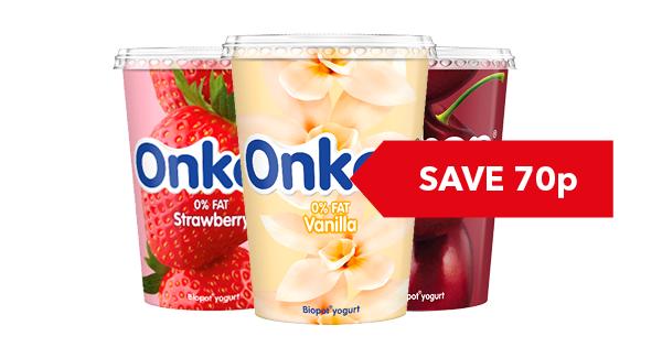 GREAT VALUE | Onken Biopot Yogurts 450g