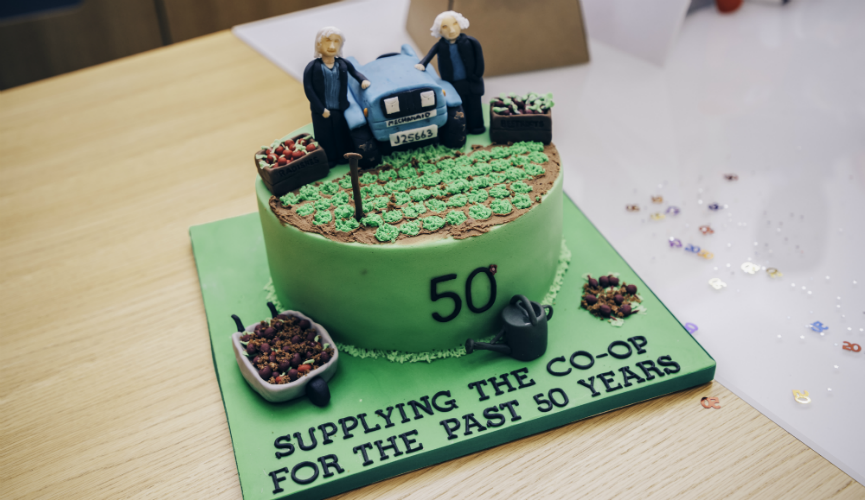 The Le Gresley's celebration cake, by Ceri's Cakes