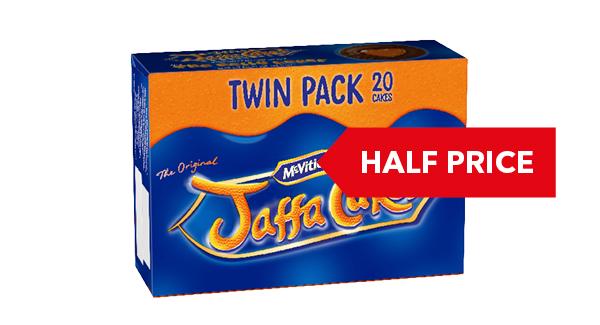 HALF PRICE | McVitie’s Jaffa Cakes Twin Pack 2 x 10