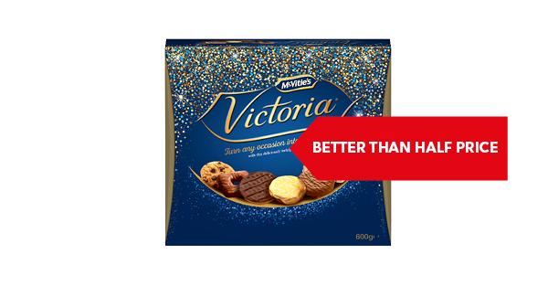 BETTER THAN HALF PRICE | McVitie's Victoria Biscuits 600g