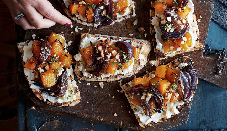 Winter bruschetta