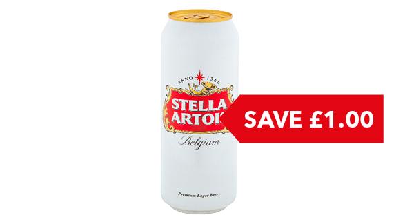 SAVE £1 | Stella Artois 4 x 440ml
