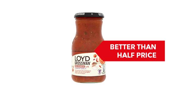BETTER THAN HALF PRICE | Loyd Grossman Italian CookingSauces