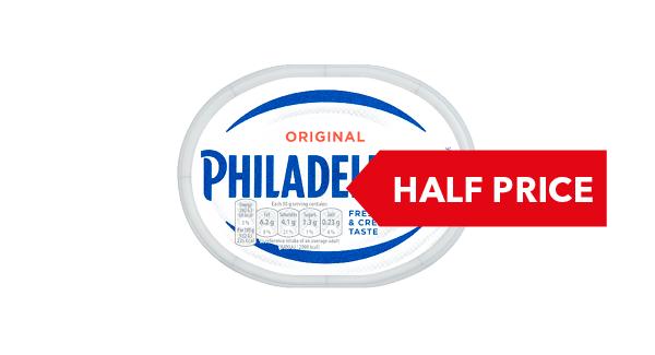 HALF PRICE | Philadelphia Cheese 170g/180g
