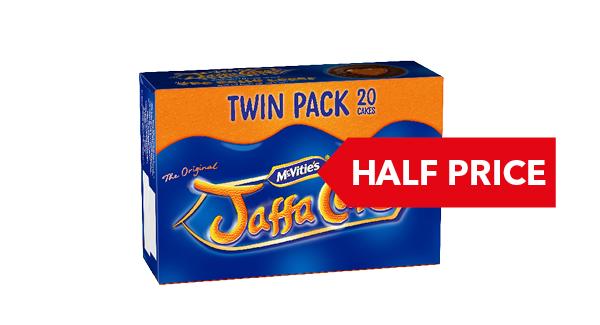 HALF PRICE | McVitie’s Jaffa Cakes Twin Pack 2 x 10