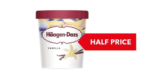 HALF PRICE | Häagen-Dazs Ice Cream 460ml