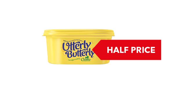 HALF PRICE | Utterly Butterly/ Lightly Spread 500g