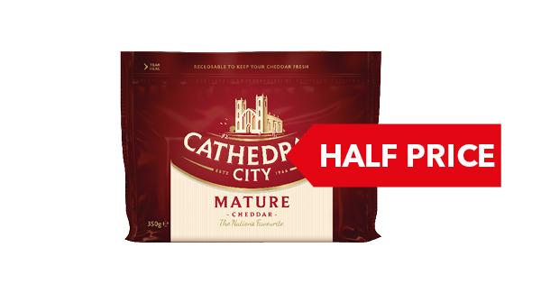 HALF PRICE | Cathedral City 300g / 350g