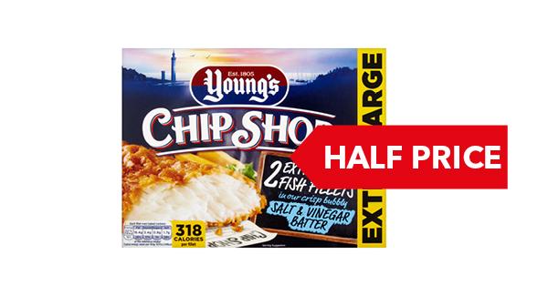 HALF PRICE | Young’s Chip Shop Fish Fillets In Batter