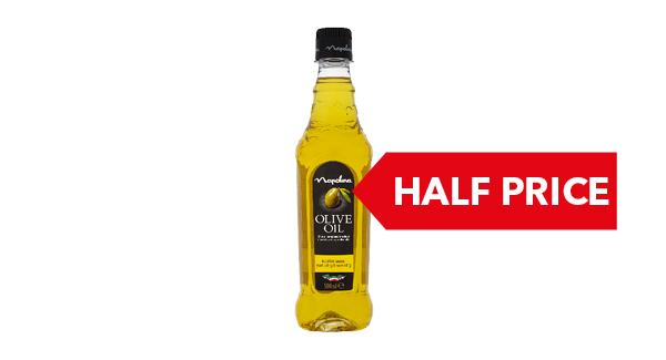 HALF PRICE | Napolina Olive Oil 500ml