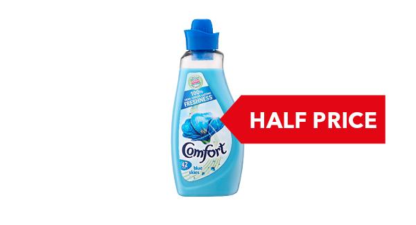 HALF PRICE | Comfort Fabric Conditioner 1.26 Litre
