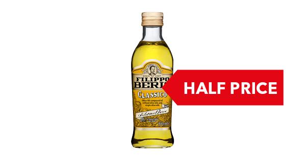 HALF PRICE | Filippo Berio Olive Oil 500ml