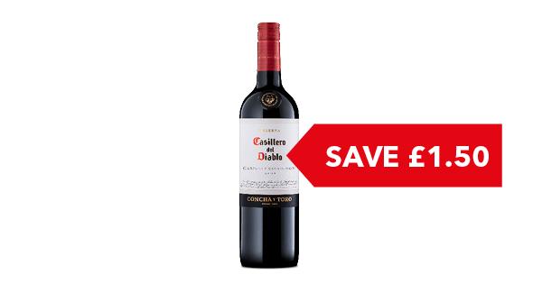 SAVE £1.50 | Casillero Del Diablo 75cl